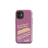 iPhone Case - Deuteronomy 8:3