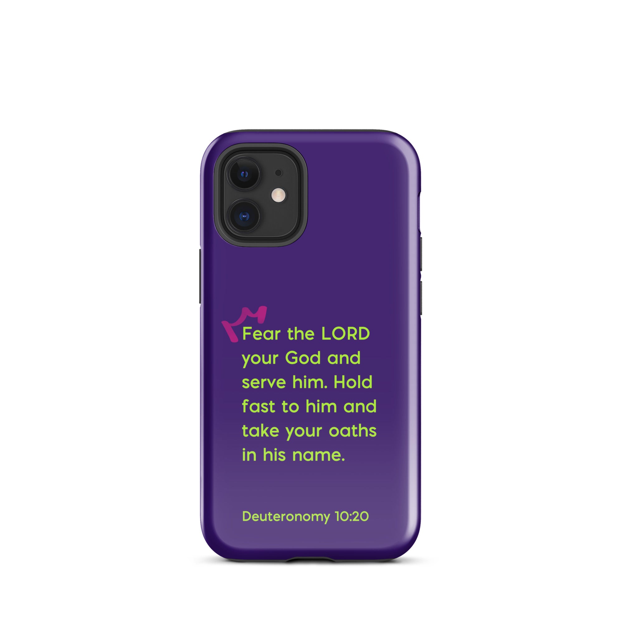 iPhone Case - Deuteronomy 10:20