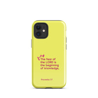 iPhone Case - Proverbs 1:7