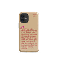 iPhone Case - Isaiah 43:2