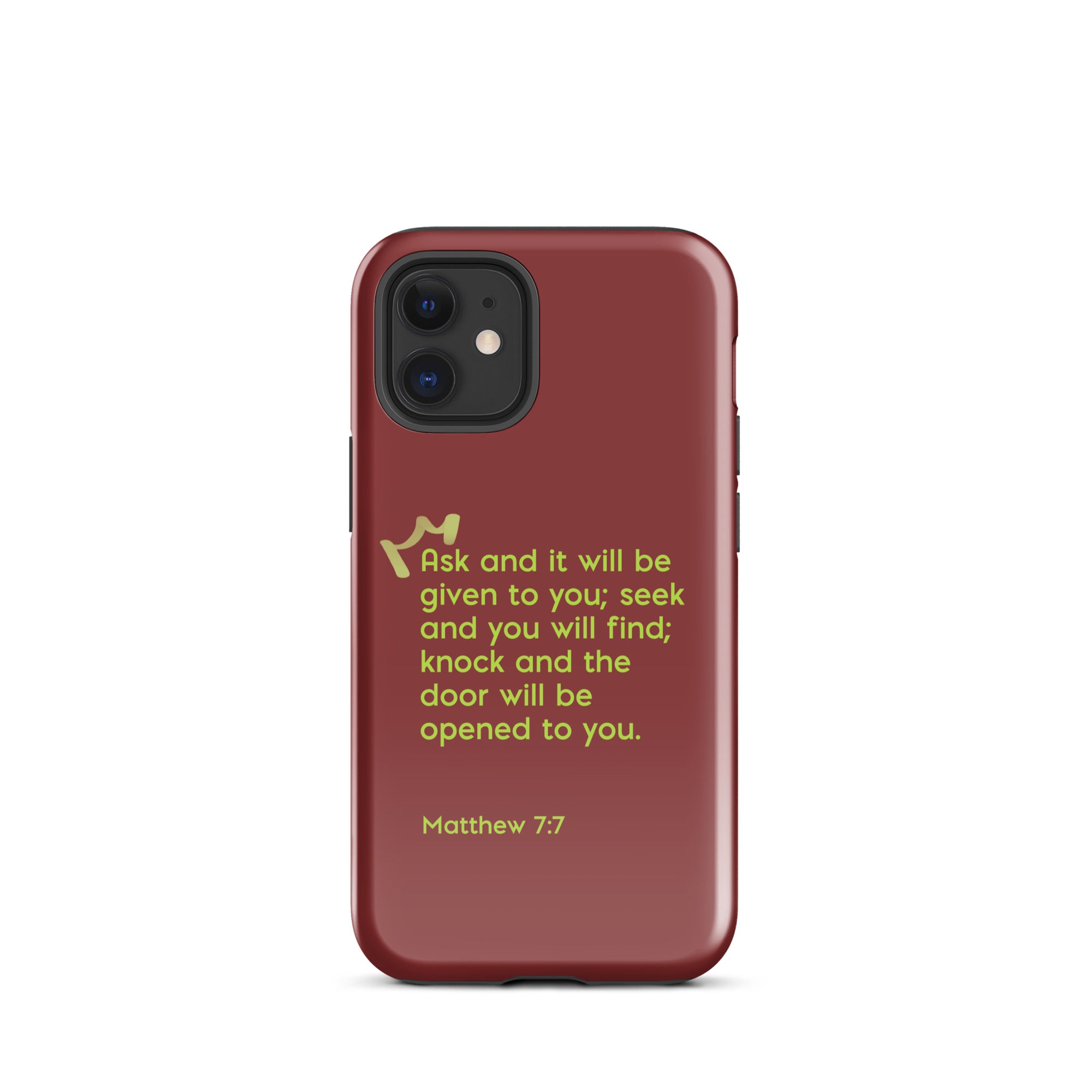 iPhone Case - Matthew 7:7