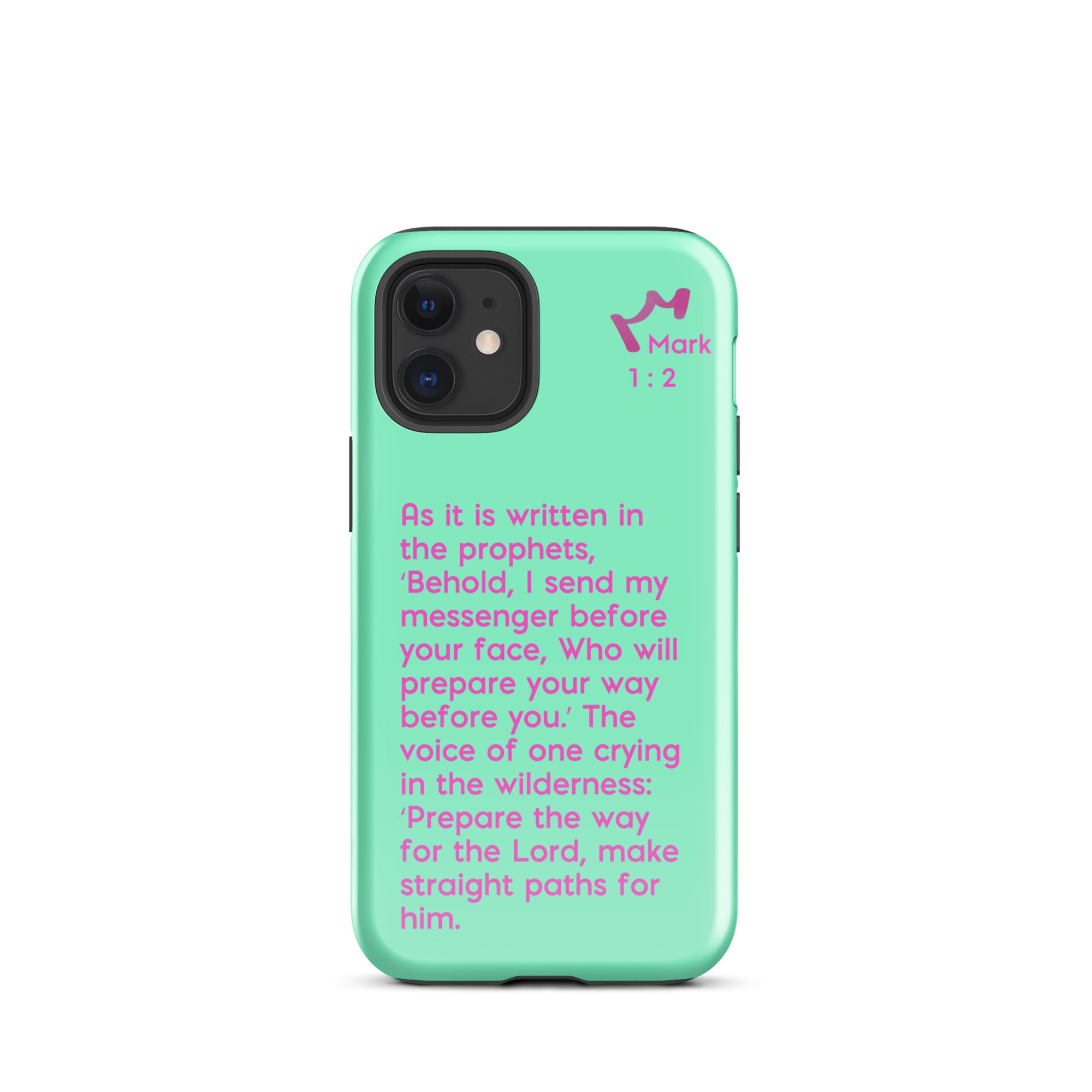 iPhone Case - Mark 1:2-3