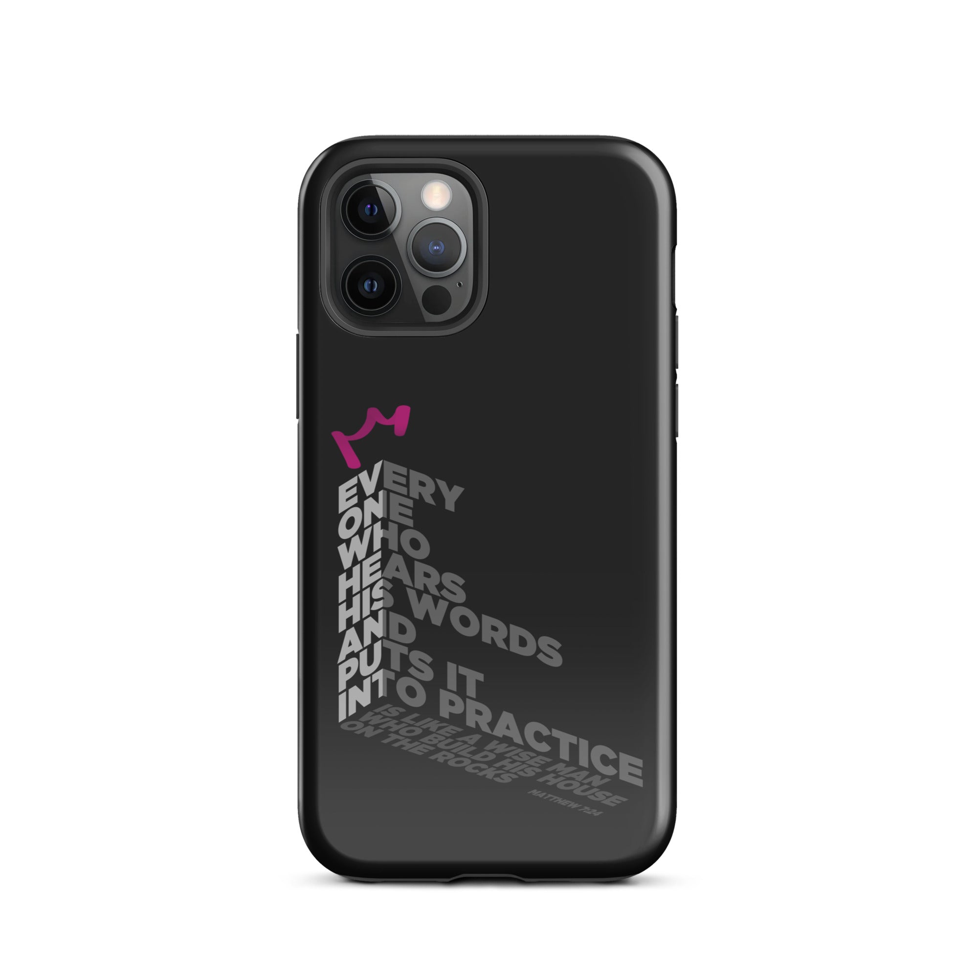 iPhone Case - Matthew 7:24