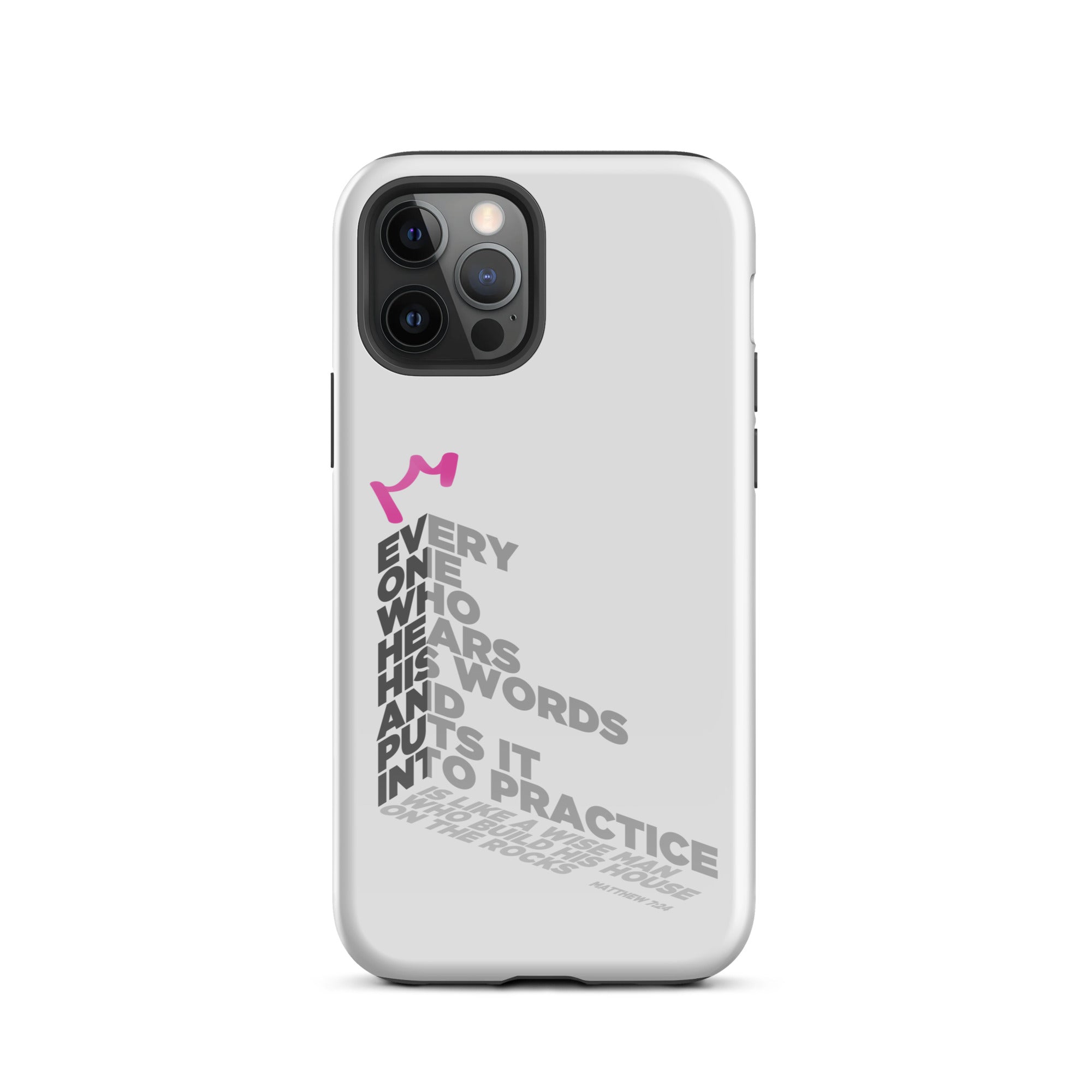 iPhone Case - Matthew 7:24