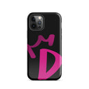 iPhone Case Black - Letter D