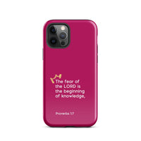 iPhone Case - Proverbs 1:7