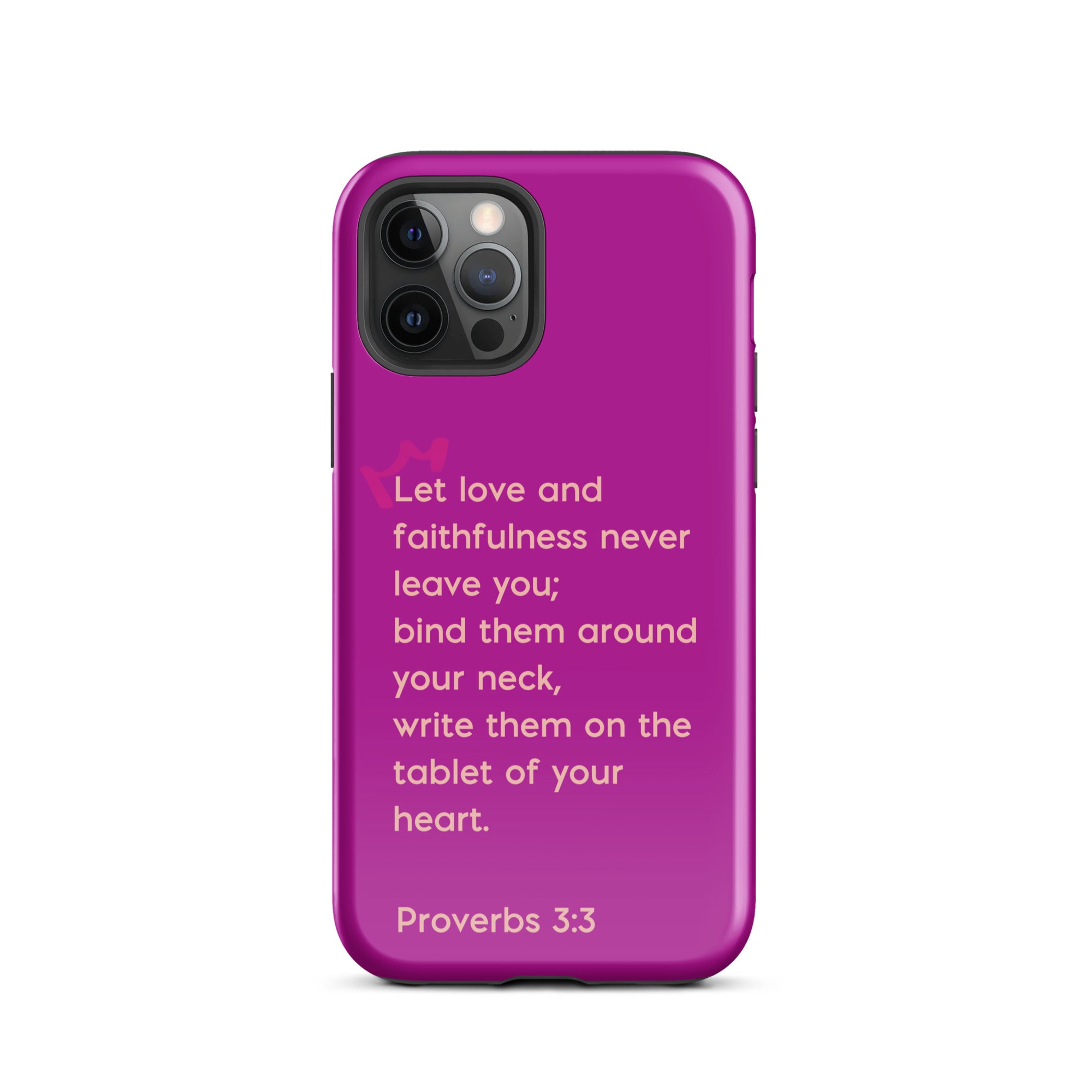 iPhone Case - Proverbs 3:3