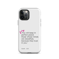 iPhone Case - Isaiah 26:3