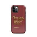 iPhone Case - Matthew 7:7