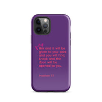 iPhone Case - Matthew 7:7