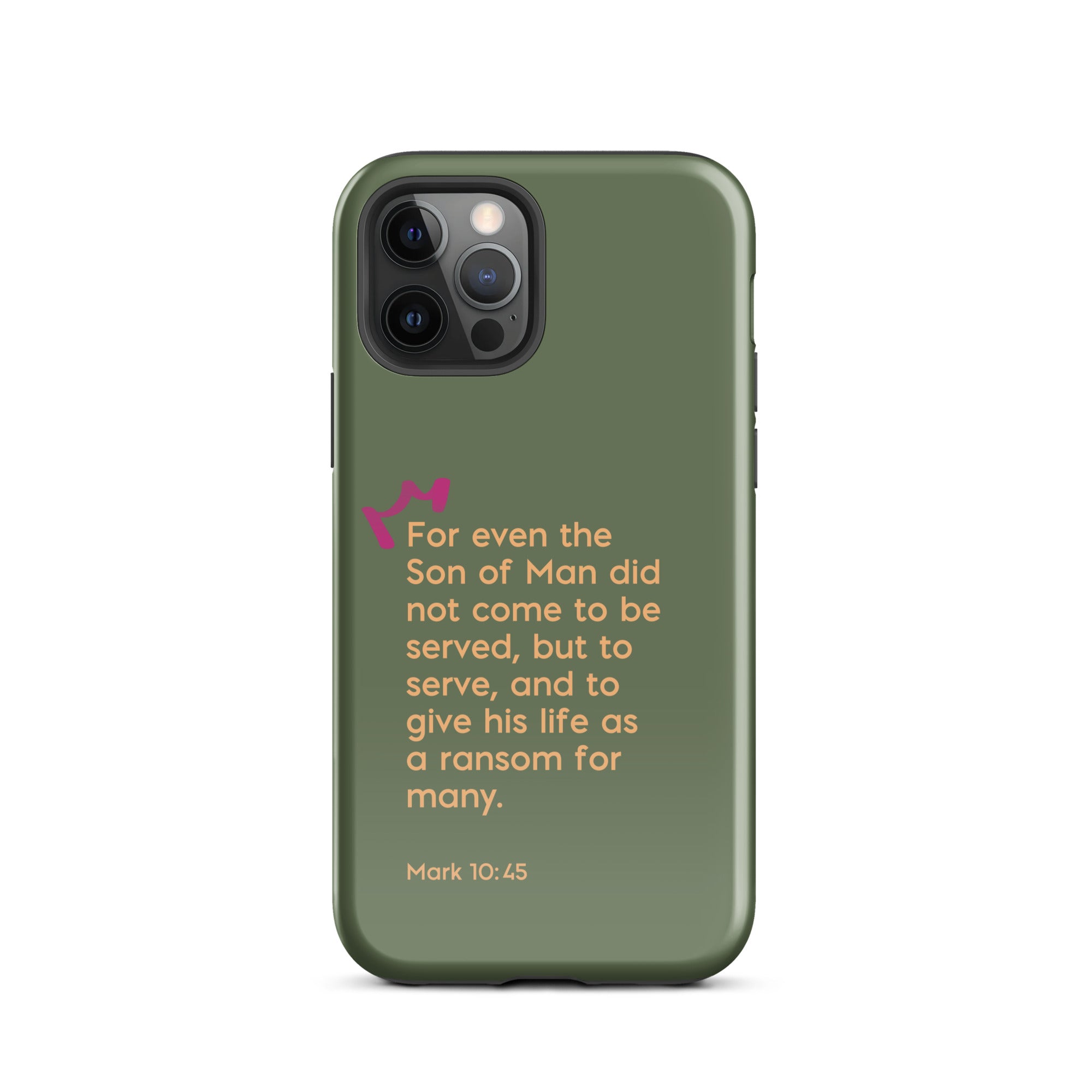 iPhone Case - Mark 18:45