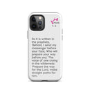 iPhone Case - Mark 1:2-3