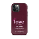 iPhone Case - 1 Corinthians 13:4