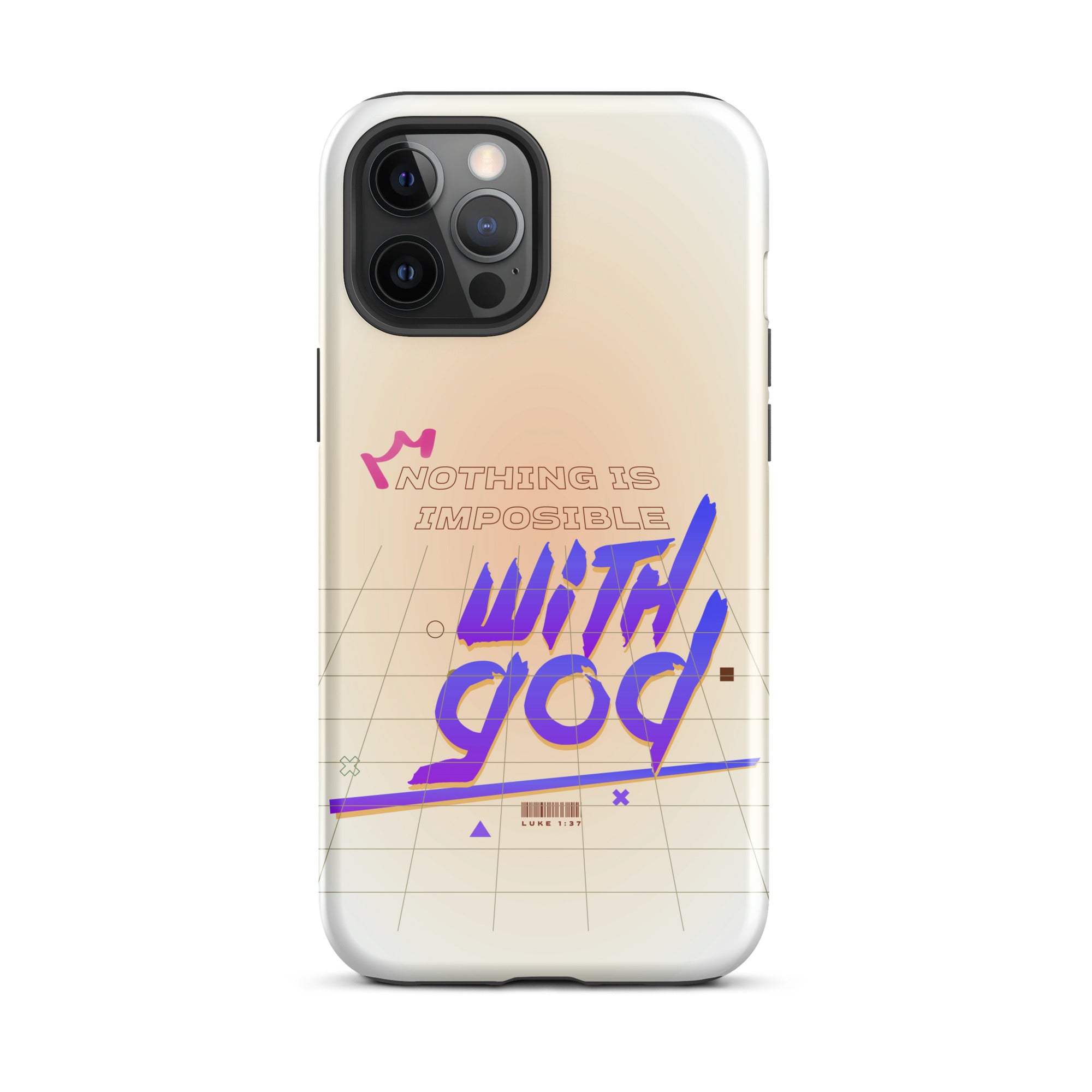 iPhone Case - Luke 1:37