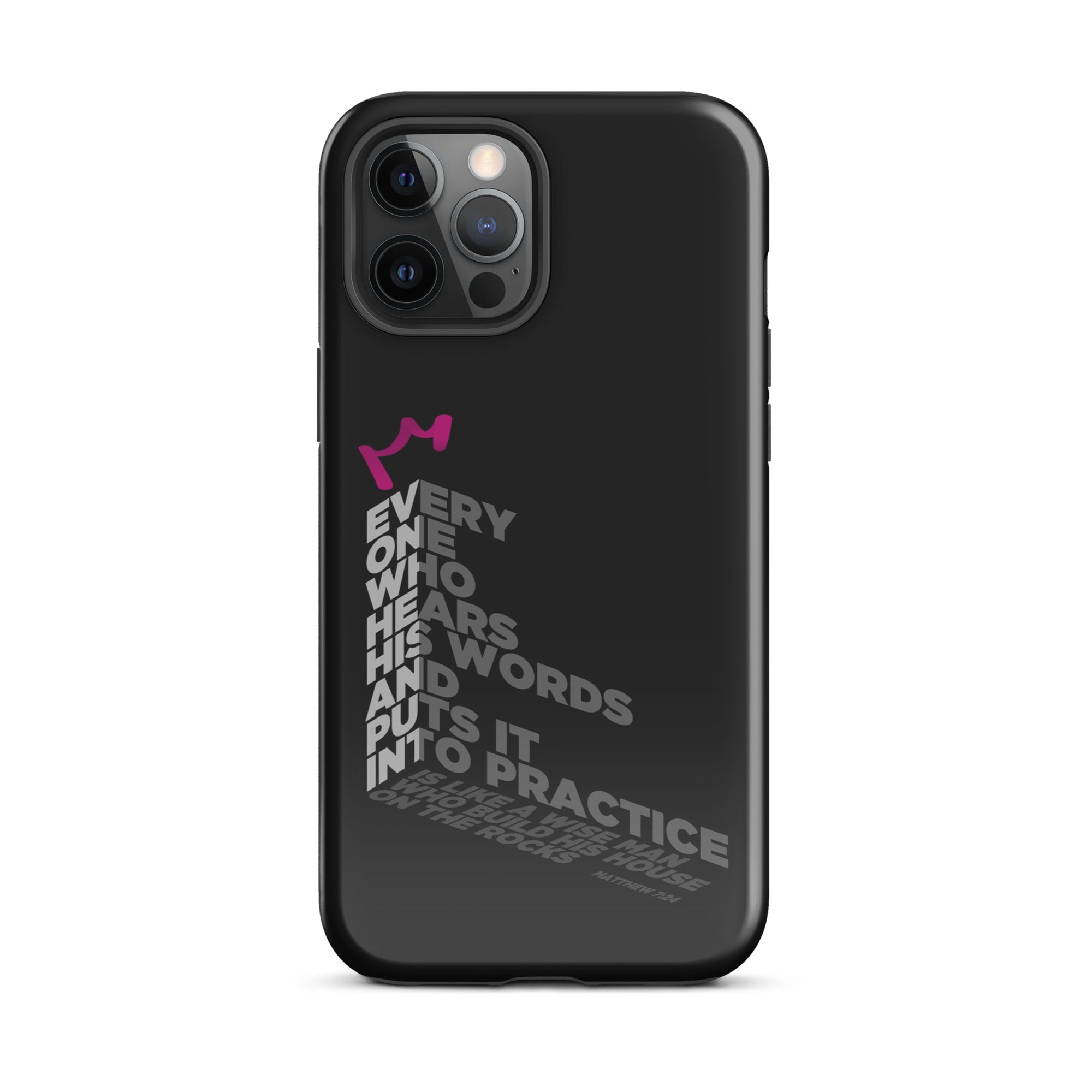 iPhone Case - Matthew 7:24