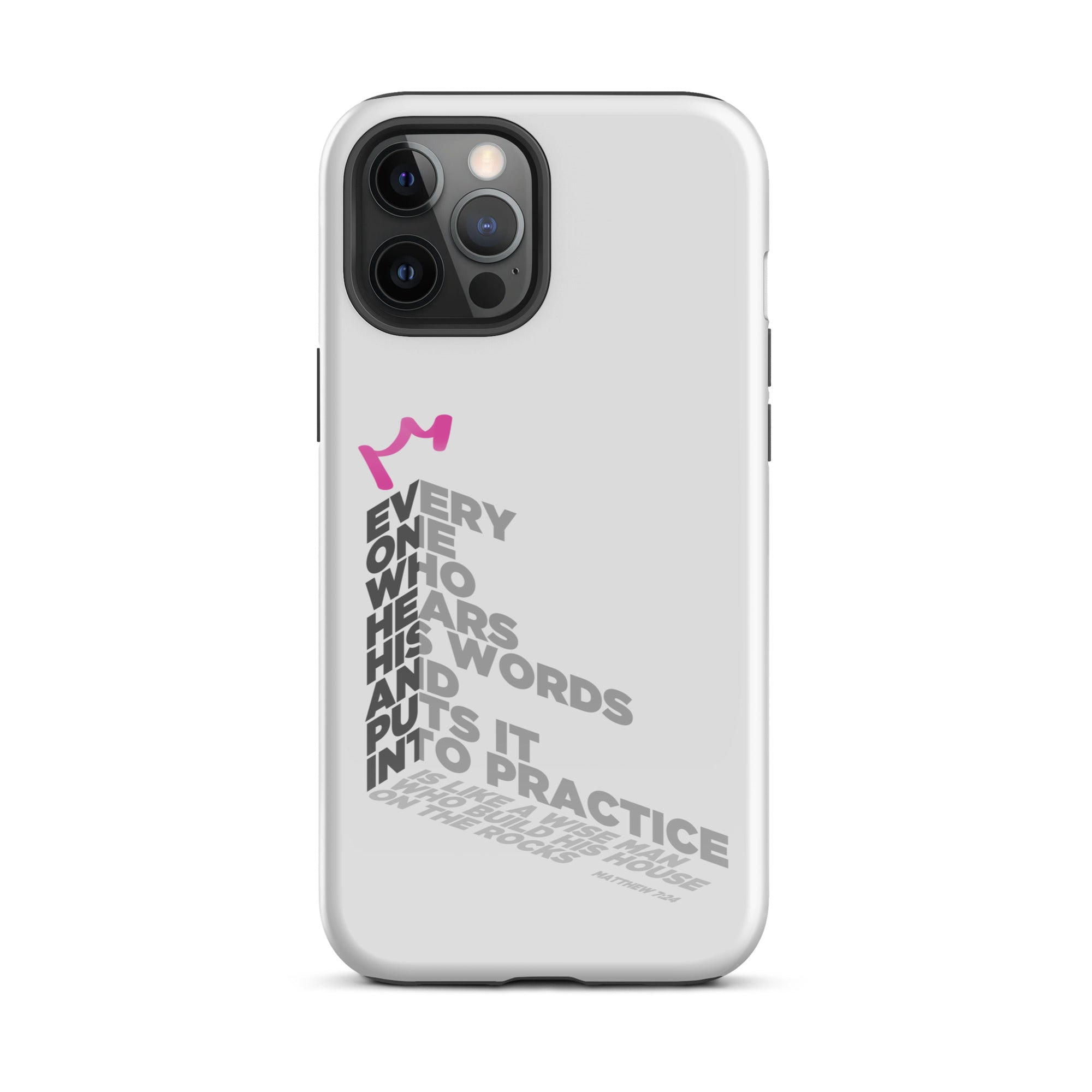 iPhone Case - Matthew 7:24