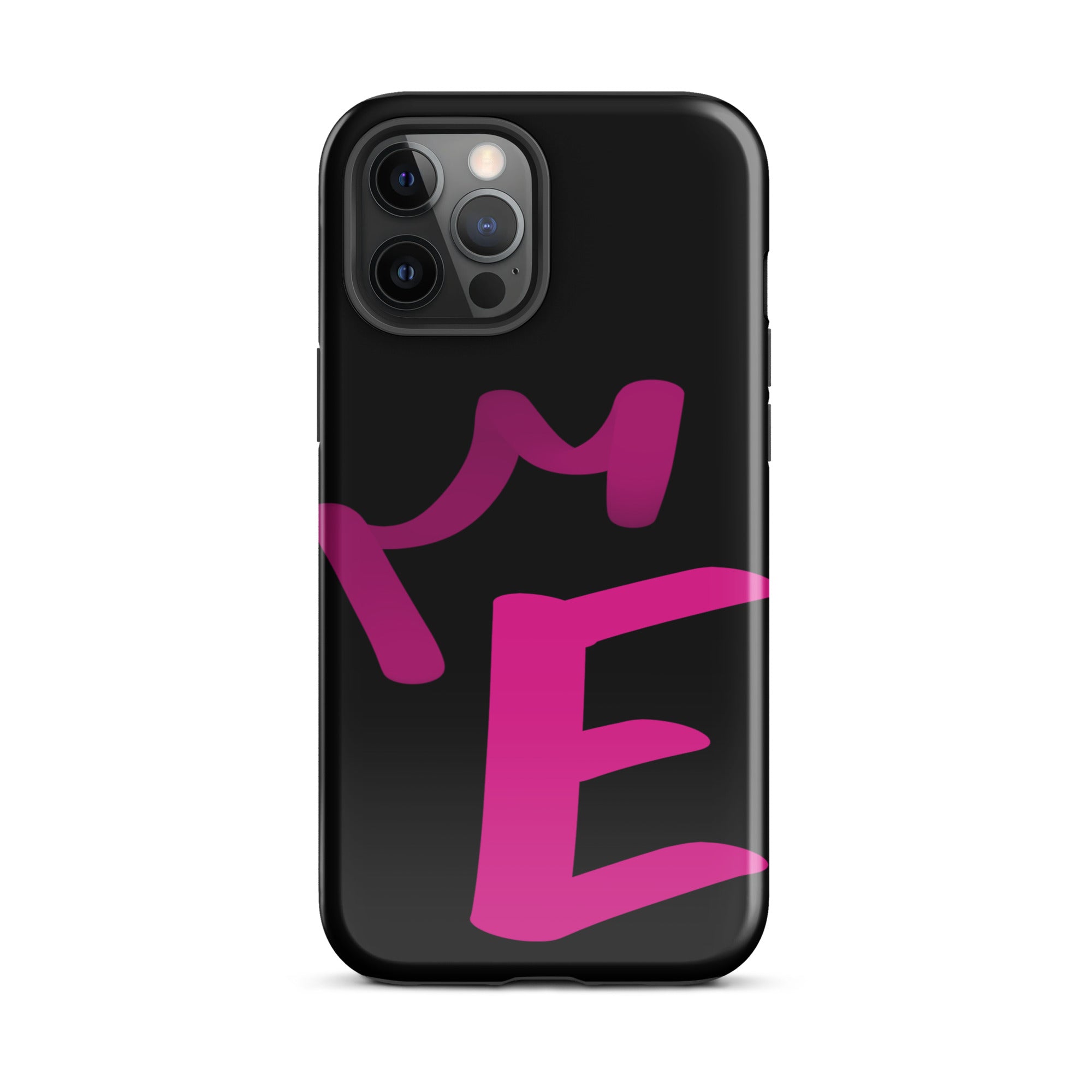 iPhone Case Black - Letter E