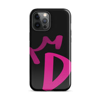 iPhone Case Black - Letter D