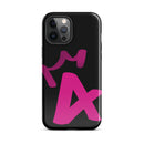 iPhone Case Black - Letter A