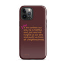 iPhone Case - 1 John 1:9