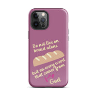 iPhone Case - Deuteronomy 8:3