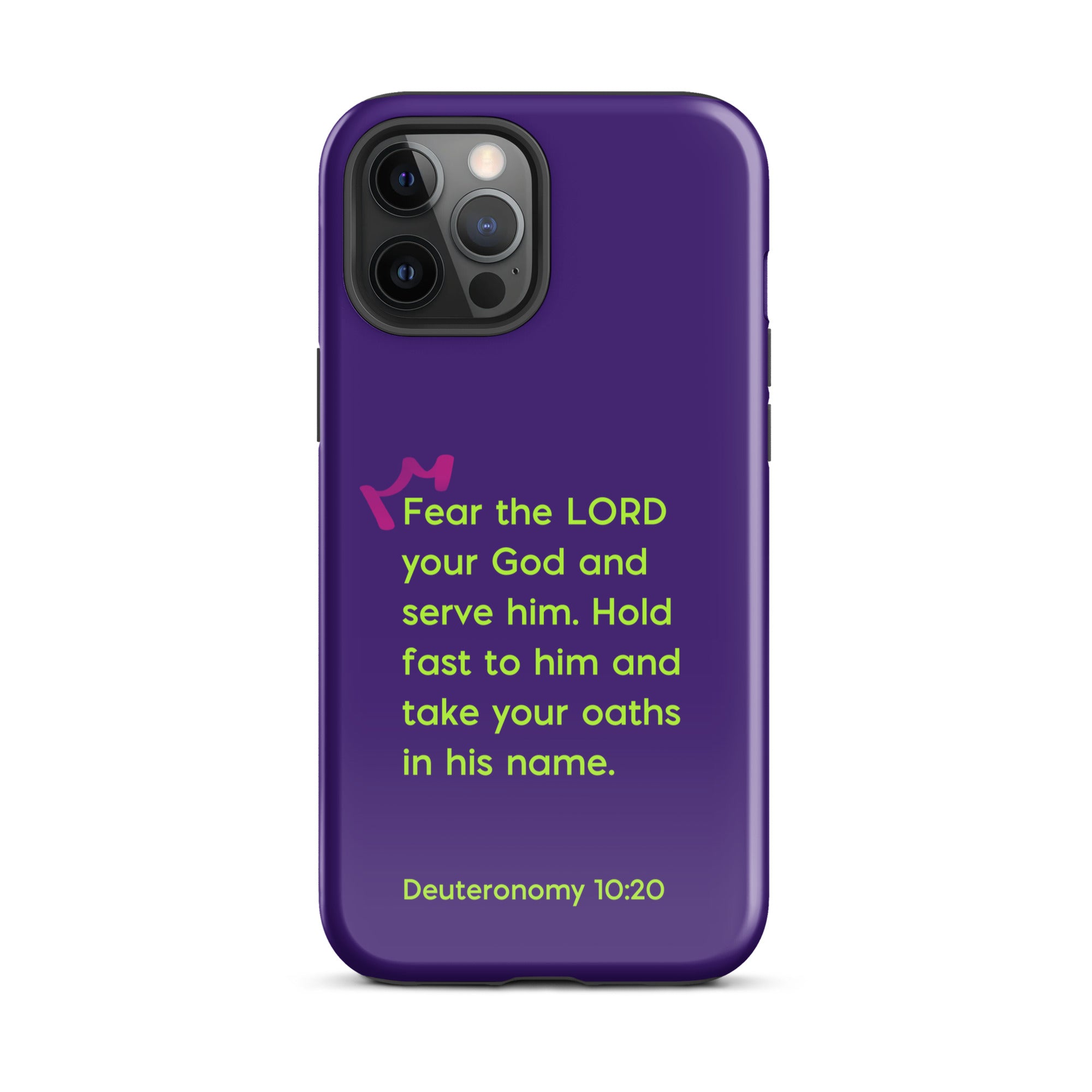 iPhone Case - Deuteronomy 10:20