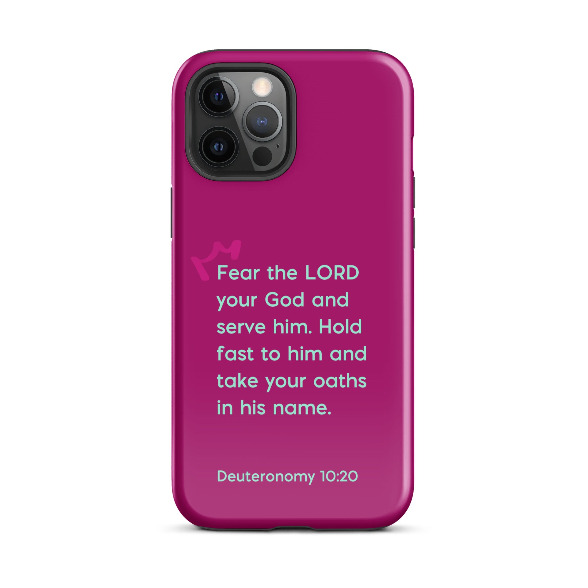 iPhone Case - Deuteronomy 10:20