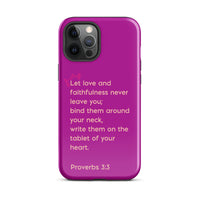 iPhone Case - Proverbs 3:3