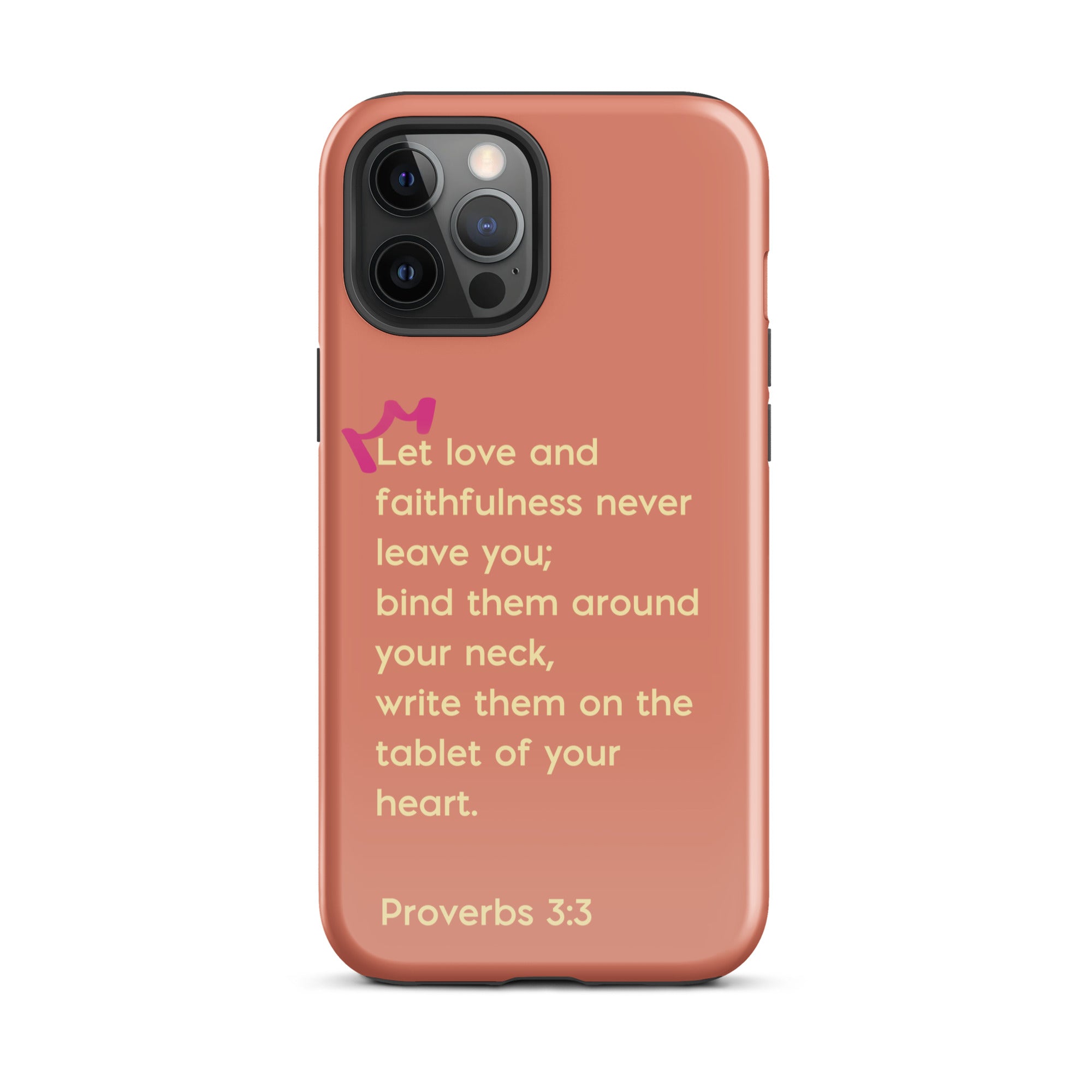 iPhone Case - Proverbs 3:3