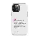 iPhone Case - Isaiah 26:3