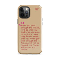 iPhone Case - Isaiah 43:2