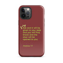 iPhone Case - Matthew 7:7