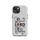 iPhone Case - Joshua 1:9