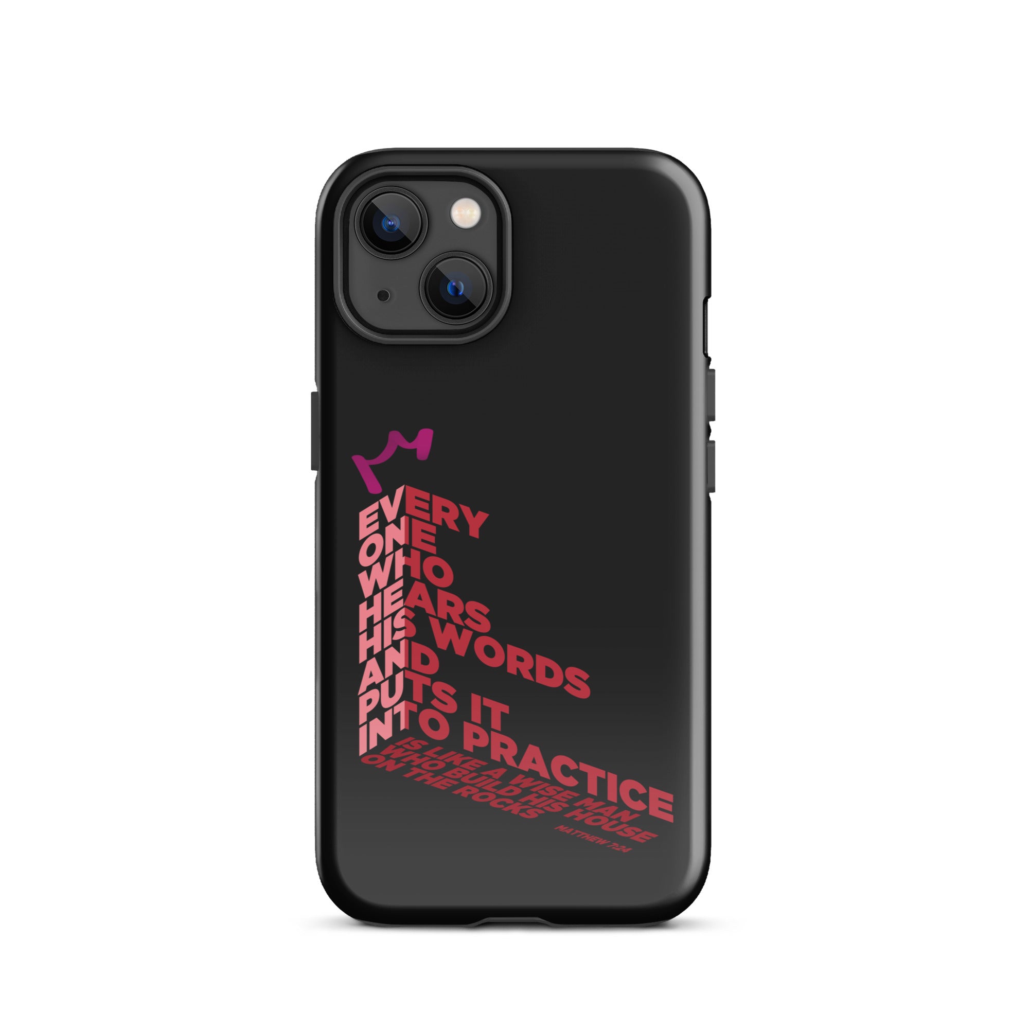 iPhone Case - Matthew 7:24