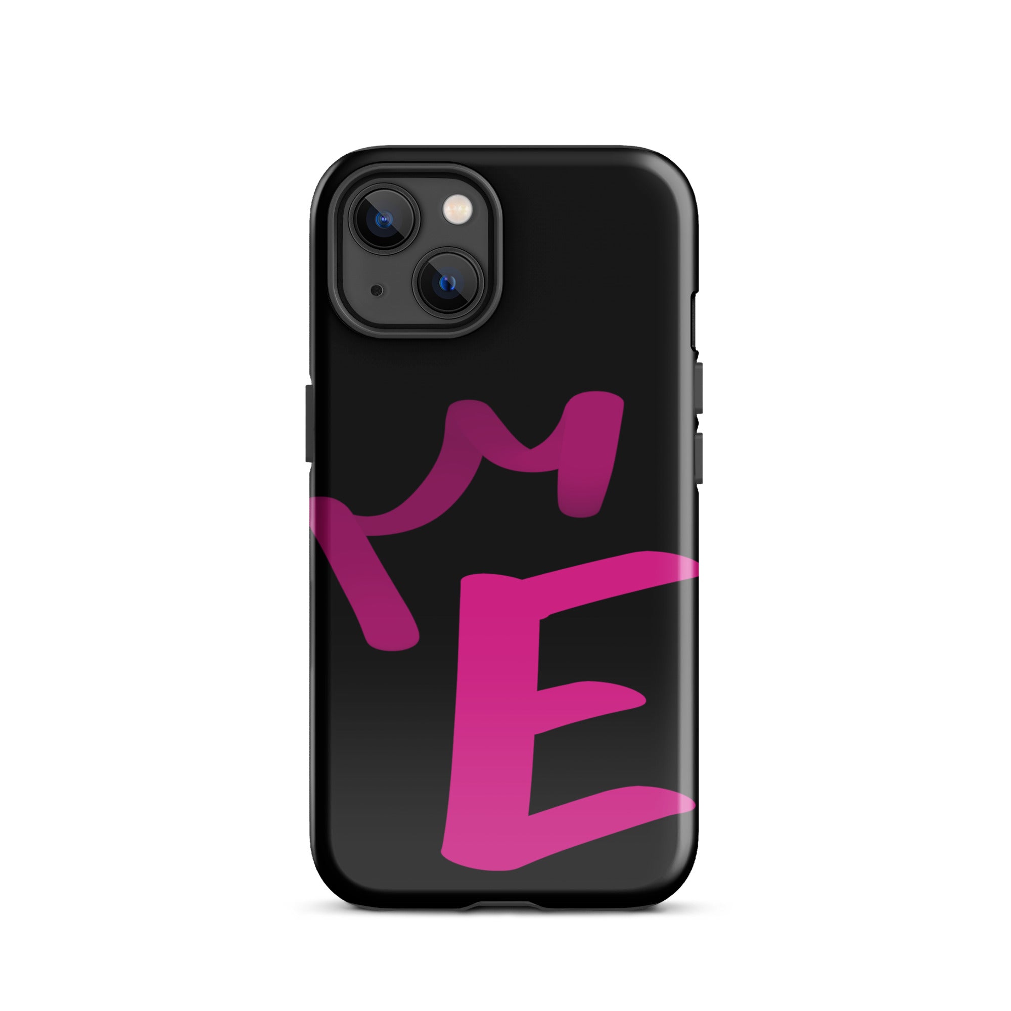 iPhone Case Black - Letter E