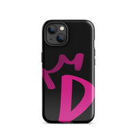 iPhone Case Black - Letter D