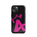 iPhone Case Black - Letter A