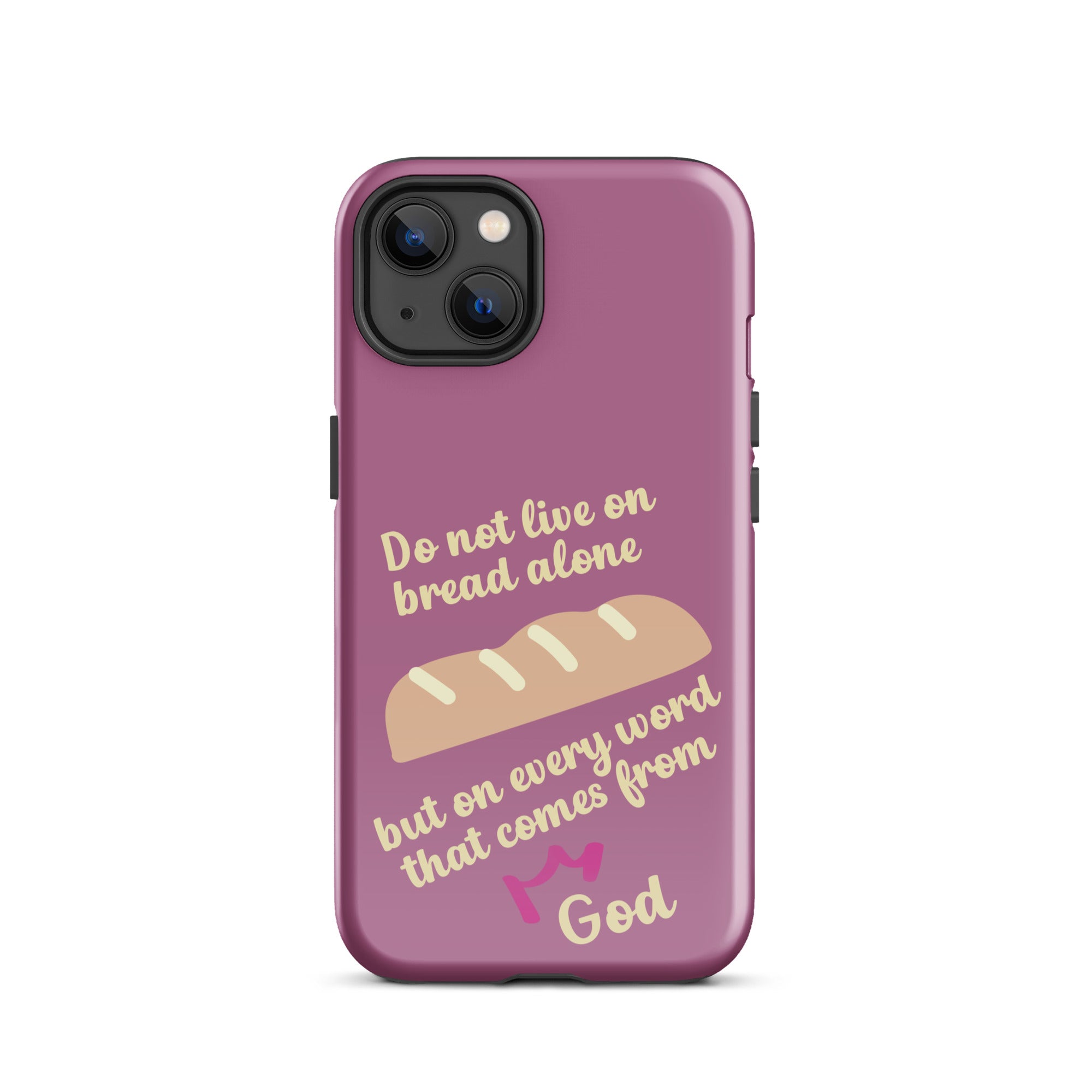 iPhone Case - Deuteronomy 8:3