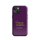 iPhone Case - Romans 8:31