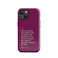 iPhone Case - John 1:12