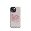 iPhone Case - 1 Corinthians 13:4