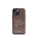 iPhone Case - Deuteronomy 8:3