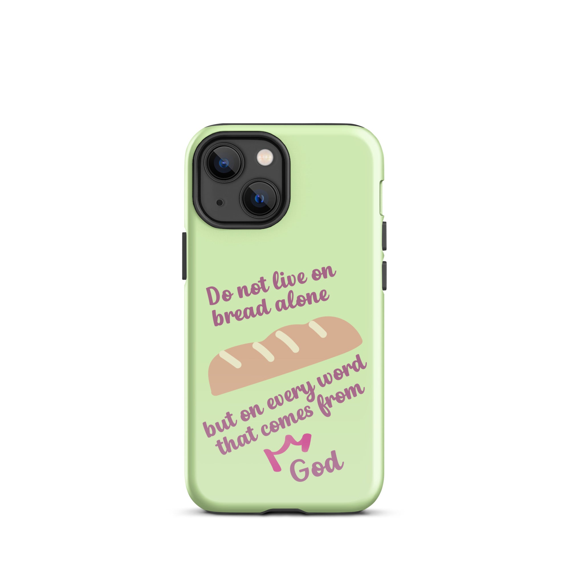 iPhone Case - Deuteronomy 8:3