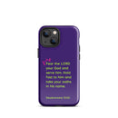 iPhone Case - Deuteronomy 10:20