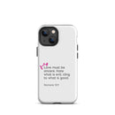 iPhone Case - Romans 12:9