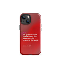 iPhone Case - Isaiah 40:29