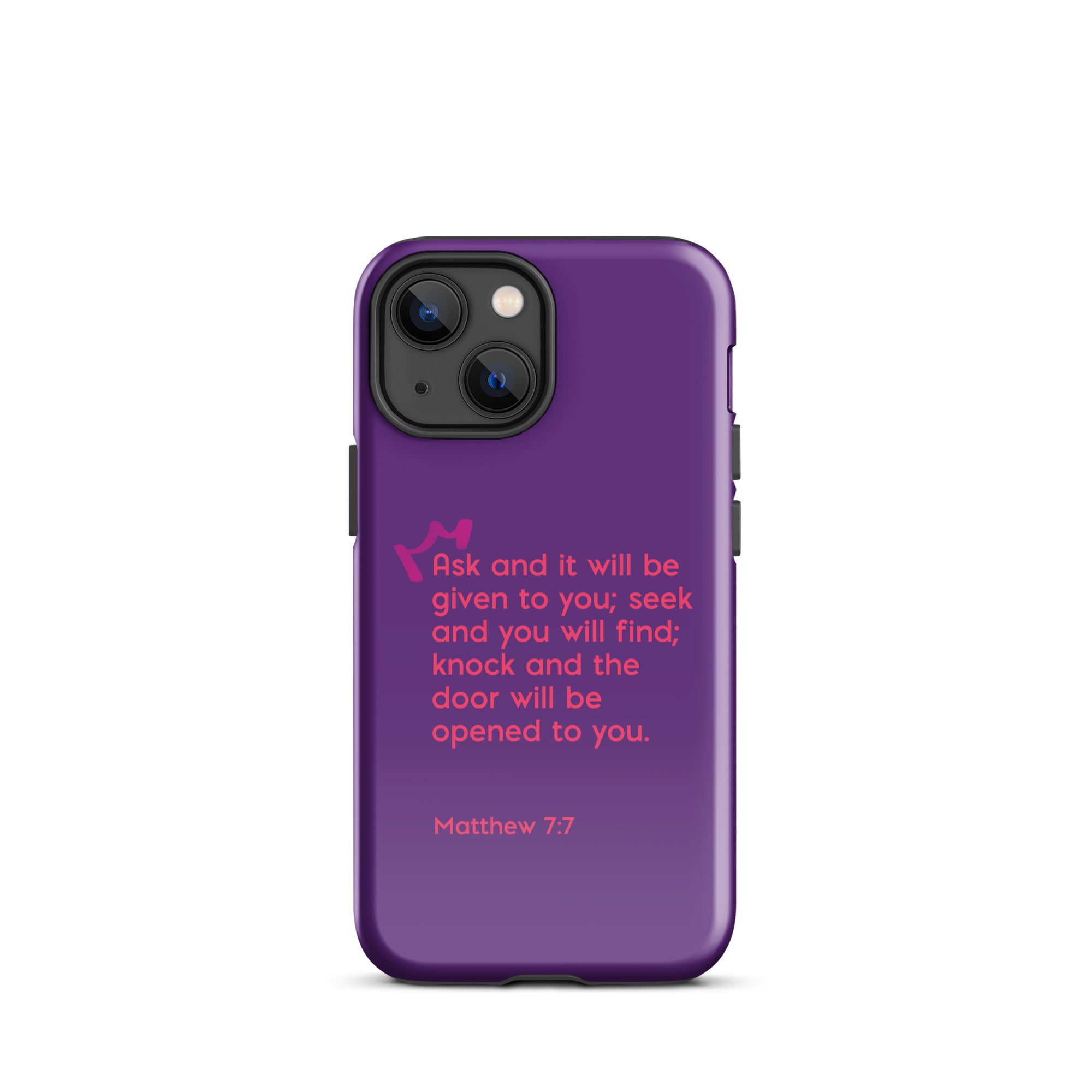 iPhone Case - Matthew 7:7