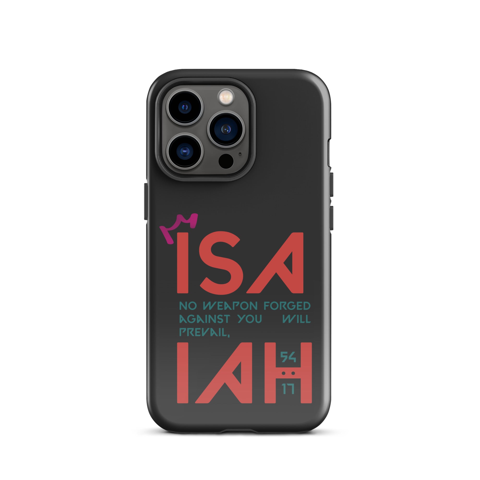 iPhone Case - Isaiah 54:17