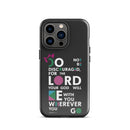 iPhone Case - Joshua 1:9