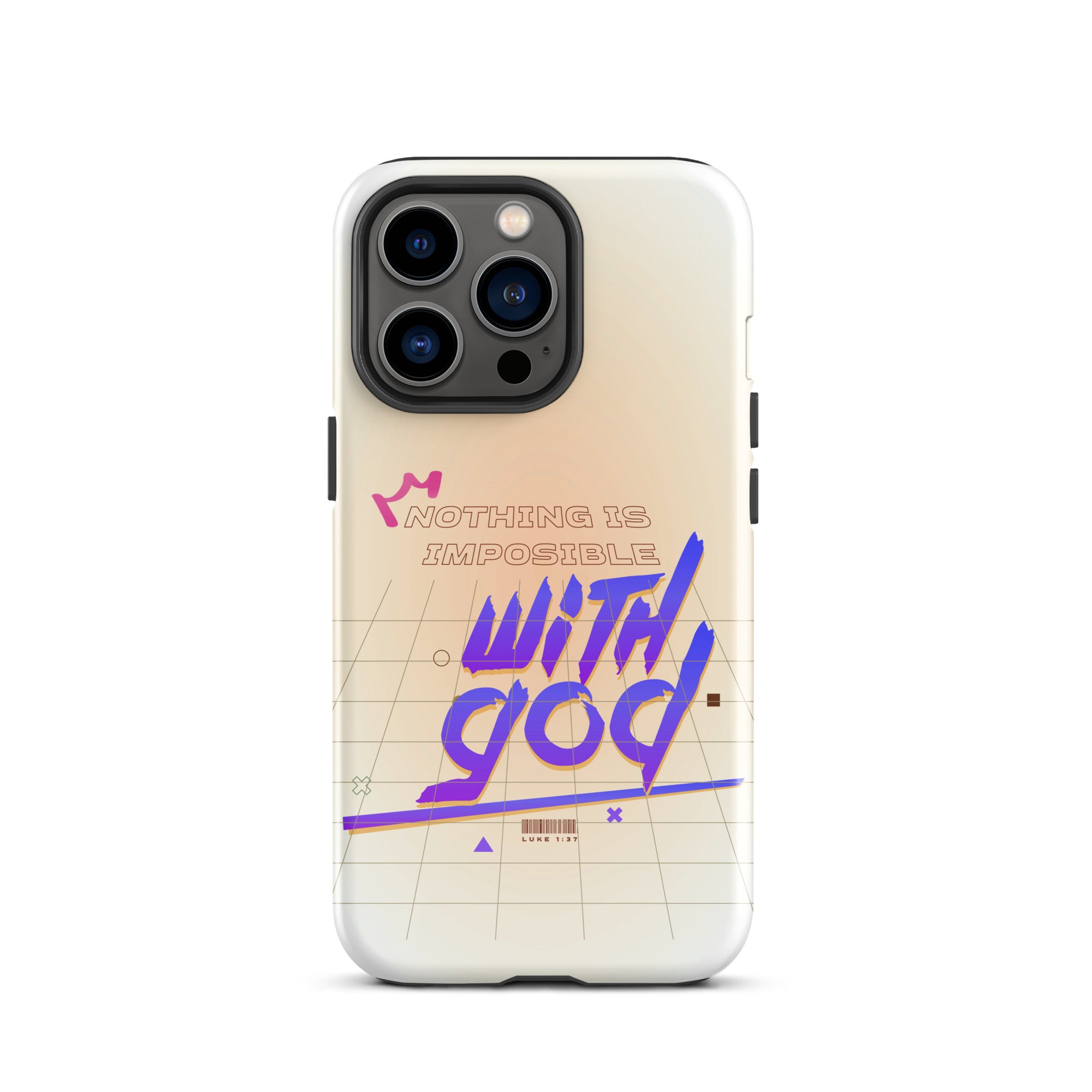 iPhone Case - Luke 1:37